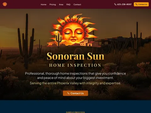Sonoran Sun website